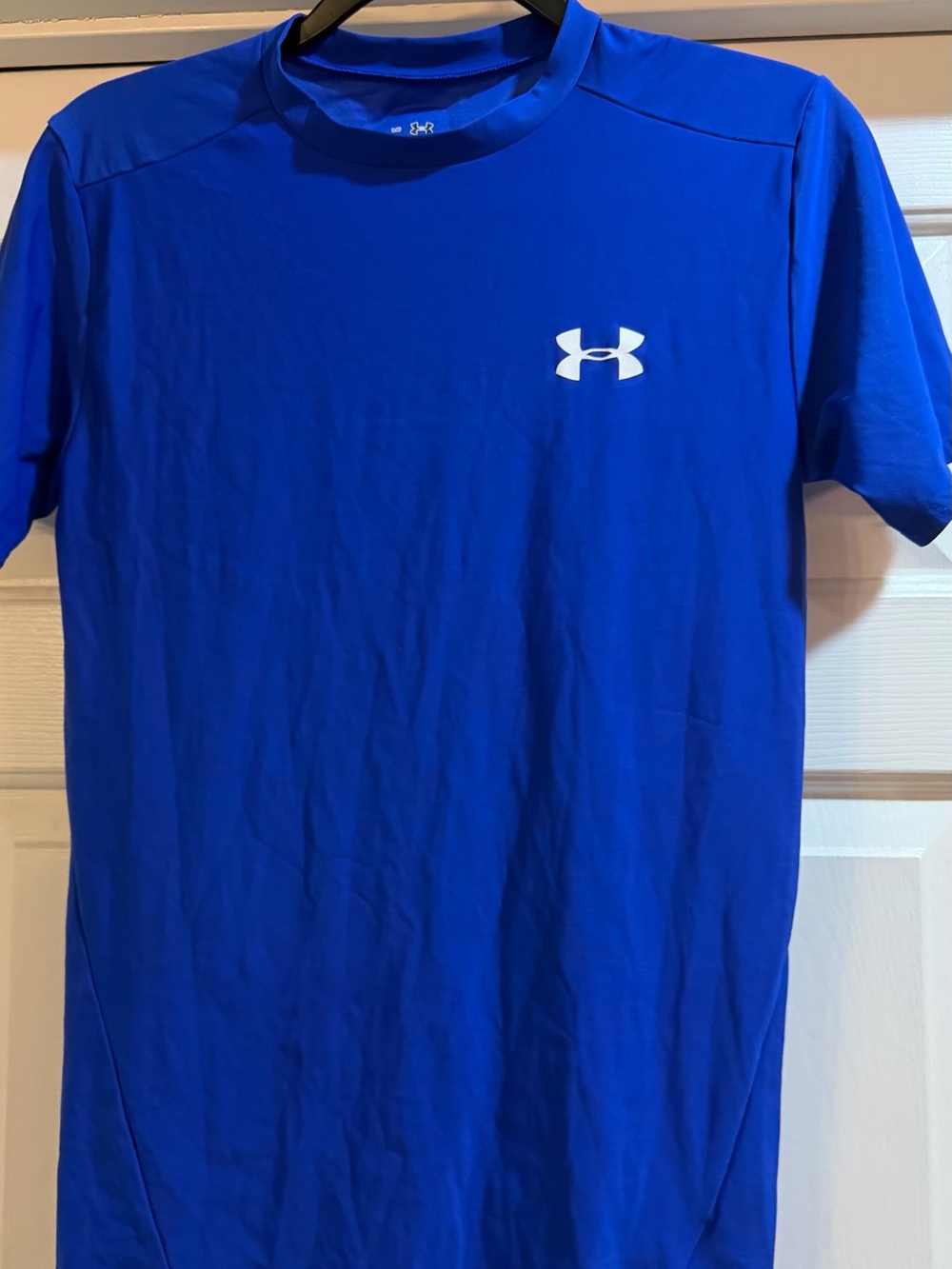 Under Armour Men's Royal Blue Short Sleeve Performance Tee Heat Gear